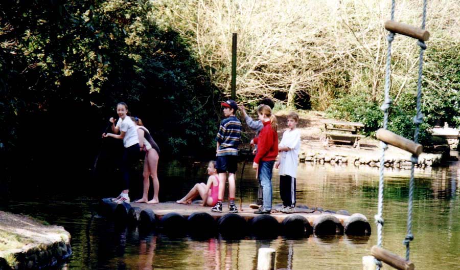 Captain Lou in Charge lol - River Dart Country Park